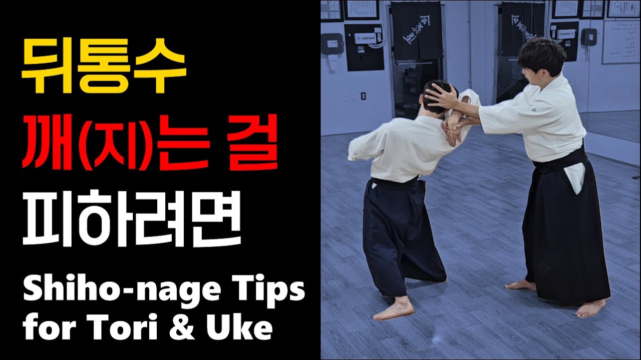 (한, 日, En) 뒤통수 깨(지)는 걸 피하려면(시호나게/사방던지기)