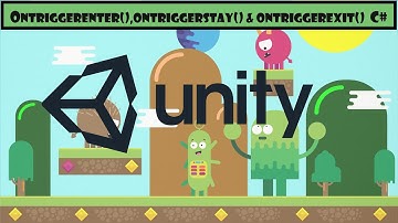OntriggerEnter(),OntriggerStay(),OntriggerExit() in unity #4