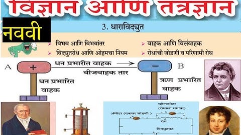 3.धाराविद्युत Part 1 इयत्ता नववी विज्ञान आणि तंत्रज्ञान Class 9th Science Current Electricity