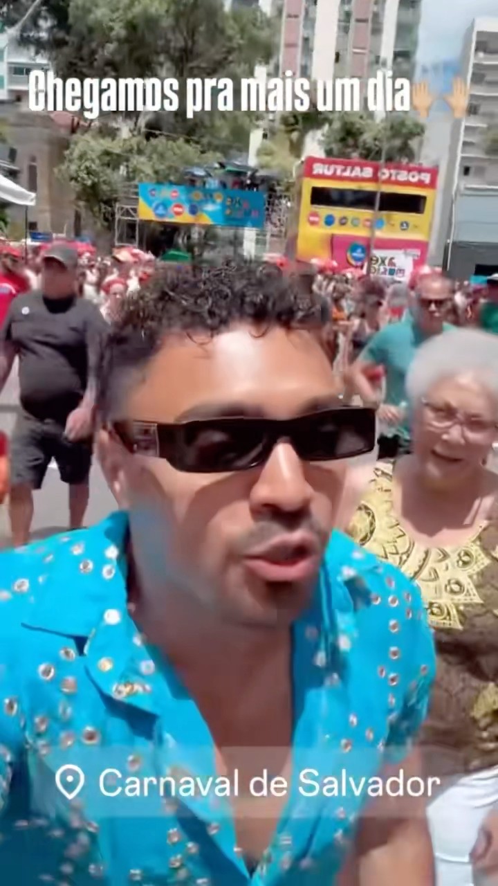 Chegamos para mais um dia.  #carnaval #carnaval2025 #salvador #bahia