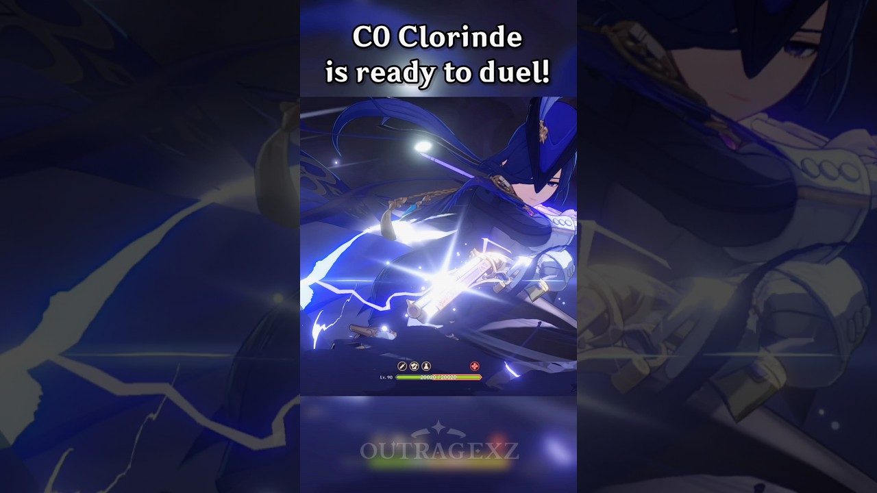 C0 Clorinde is Insane!! - DPS showcase | Genshin Impact