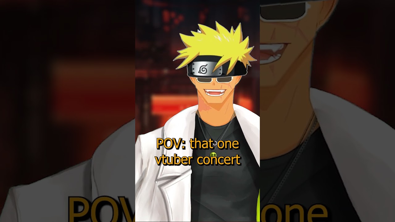If I made a vtuber concert this will be it 