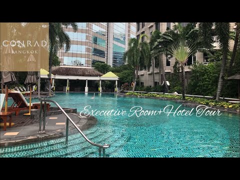 Conrad Bangkok || Hotel Tour ||Executive Room