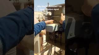 Why the DP TRANSMITTER have no output signal? Solution purge the High Side Impulse Line