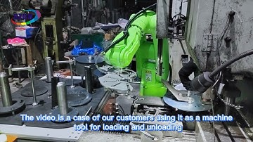 SZGH mini general purpose robot loading and unloading application video
