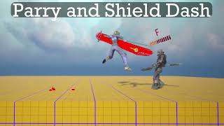 Shield interactions showcase 
