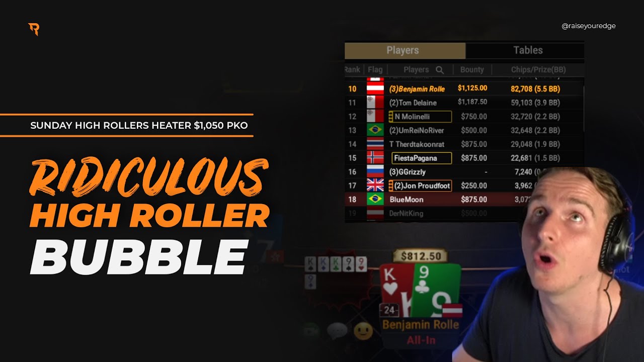 The Craziest Bubble I've EVER Played! | Twitch Poker Highlights