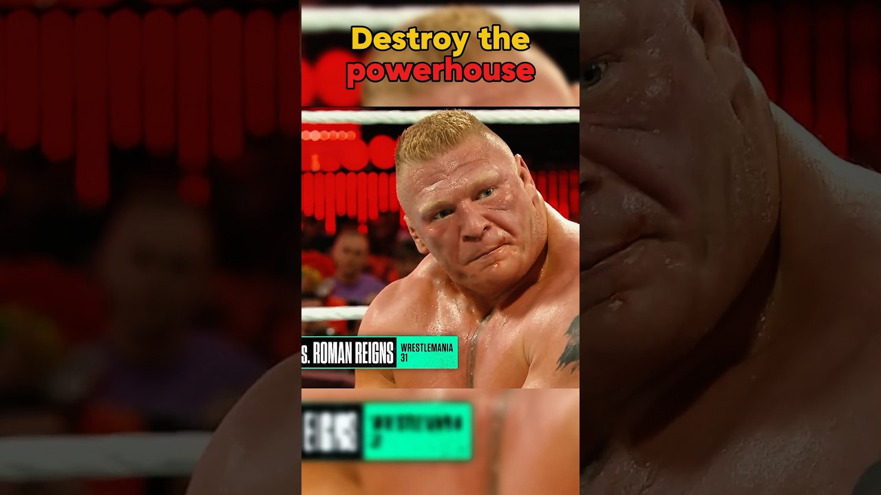 Eat, sleep, destruction, repeat 🥵 #shortvideo #wwe