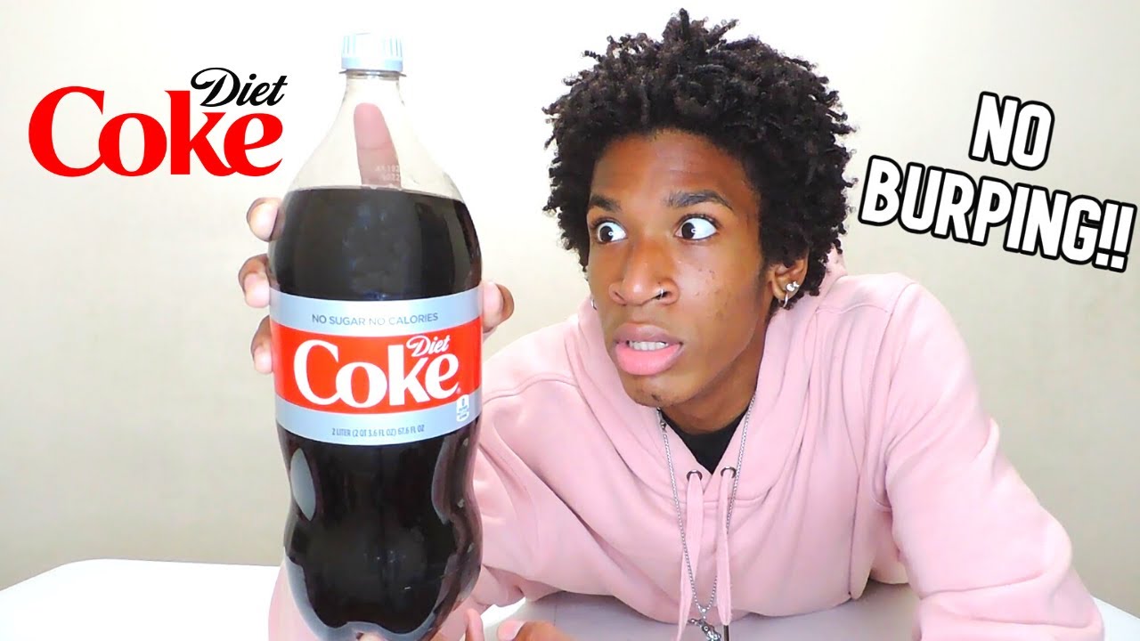 The ULTIMATE 2L Diet Coke Challenge **NO BURPING**