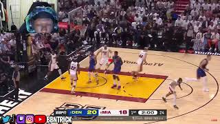 JOKIC AND MURRAY EQUALS KOBE AND SHAQ!// NUGGETS VS HEAT GAME 3 REACTION