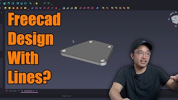 Learning Freecad, Using Lines To Make Designs