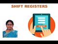S. Jayashree | Shift Registers | SNS Institutions