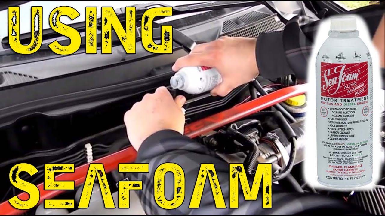 How to Use Seafoam in Cleaning a Car Engine