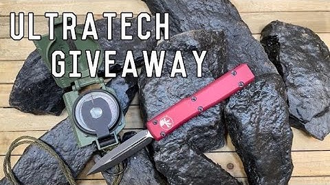 Microtech Ultratech Giveaway!