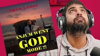 ANJUM - GOD MODE!! | Talha Anjum - Open Letter | Review | #KatReactTrain | New Music Announcement!!!