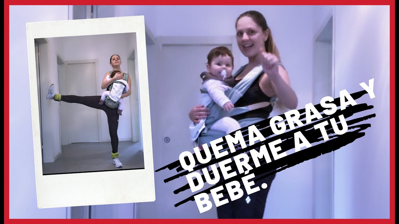 CARDIO MAMÁ Y BEBÉ. EN CASA. COMO QUEMAR GRASA mientras DUERMES  a tu BEBÉ
