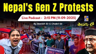 Live Podcast : Nepal's GenZ Protests | LTX IAS | Manish Sir | Chakri Sir |
