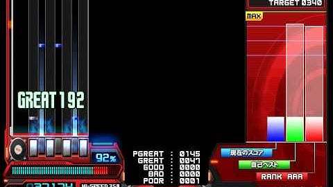 [LR2 IIDX SIRIUS] NU - MIRU key way (A) AAA
