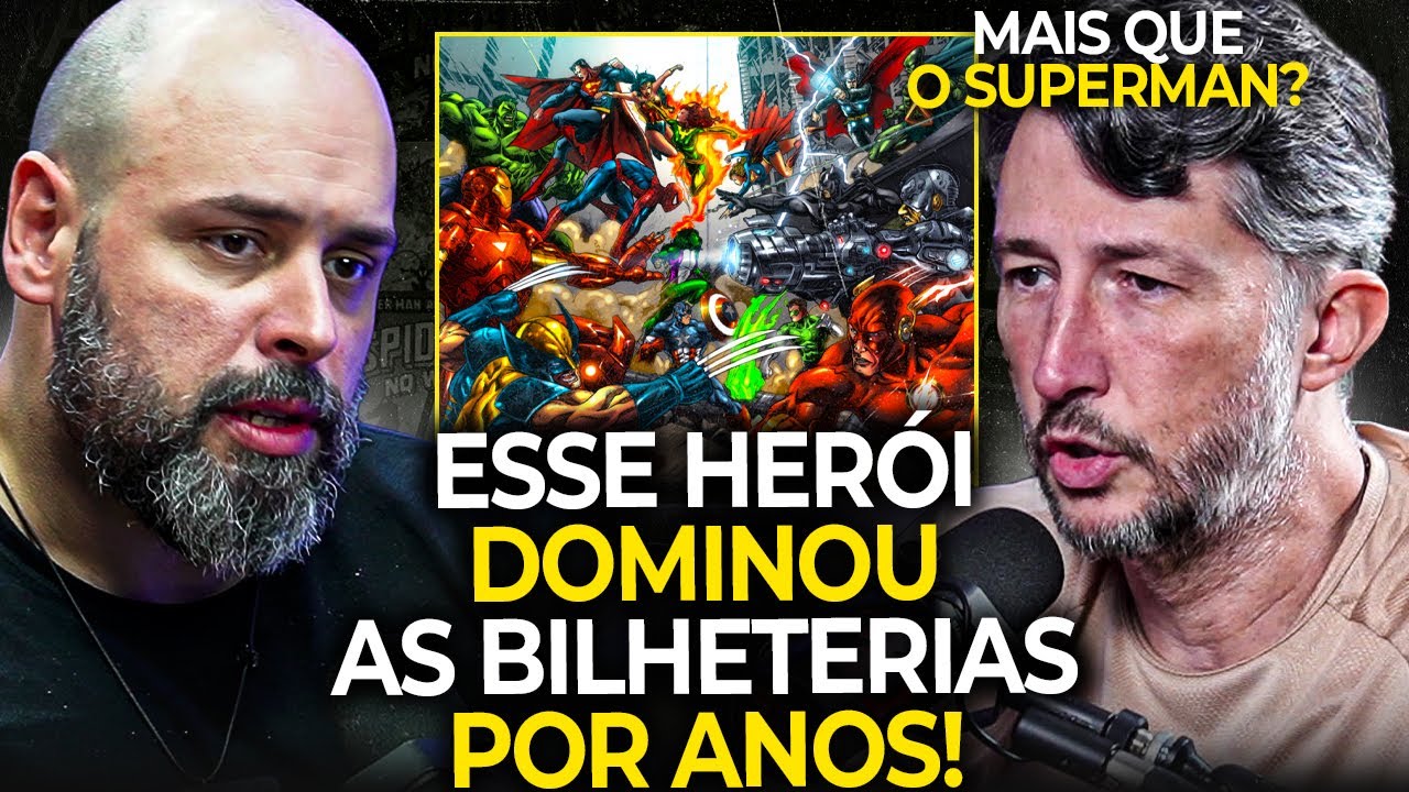 QUEM DOMINA O MUNDO DOS QUADRINHOS? 🦇🕷️⚡ | ALEXANDRE LINCK