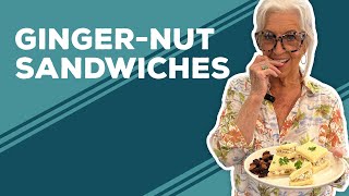 Love & Best Dishes: Ginger-Nut Sandwiches Recipe | Easy Appetizer Ideas | Finger Sandwiches