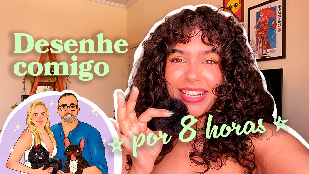 Minha rotina real como ilustradora ✿ diário de artista #artvlog