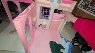 Restoring Barbie Folding 💕 Pretty House.