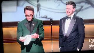 Robert Downey Jr and Chris Evans at The Oscars 2026 Part 2