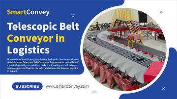 SmartConvey Telescopic belt conveyor in logistics industry