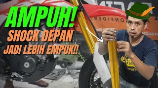 HOW TO OVERCOME A SEVERE FRONT UPSIDE DOWN SHOCKBREAKER