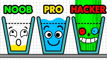 NOOB vs PRO vs HACKER - Happy Glass