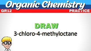 Draw Organic Molecules Grade 12