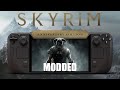 Skyrim Anniversary Edition on Steam Deck | Modded Performance Test