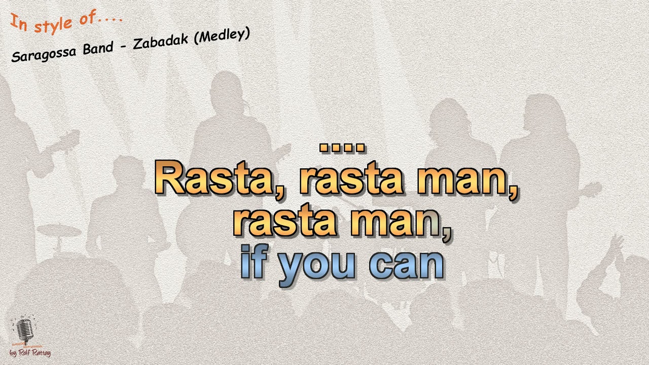 Saragossa Band - Zabadak (Medley) Instrumental and Karaoke and Choir