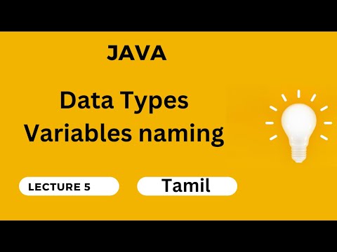 5. Data Types java | variables | rules of Variables naming | examples | quiz| int, float, byte