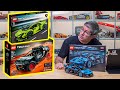 LEGO Technic Audi &amp; Lamborghini detailed preview + Bugatti Bolide recolor comparison