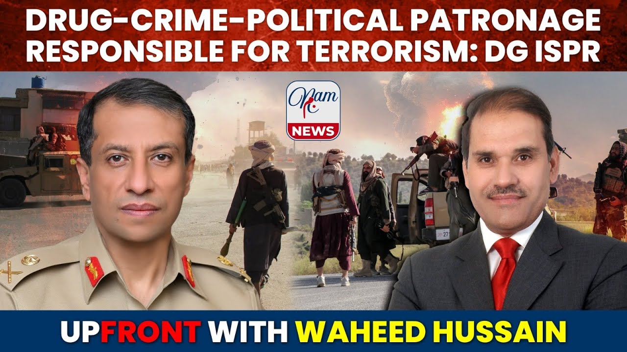 Drug-Crime-Political Patronage Responsible For Terrorism: DG ISPR ...