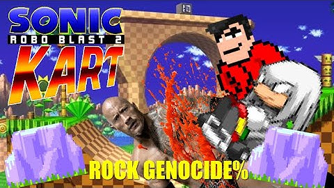SRB2 Kart - Green Hill Zone RockGenocide% single Lap - GreatMasterFrank
