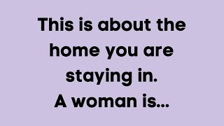 ✝️💌 God Message Today | This is about the home you are staying in, A women is.. | Obtain God's Grace