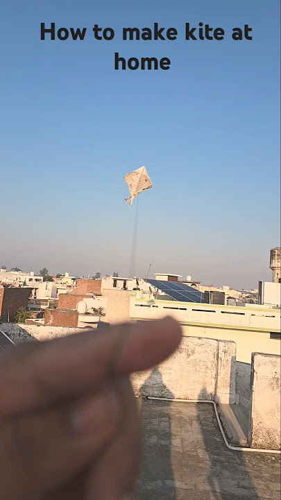 How to make kite at home fly part 1