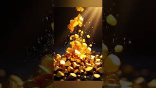ET Gold Creation ✨ Alien Making Gold Coin | AI Short Video #gold #shorts