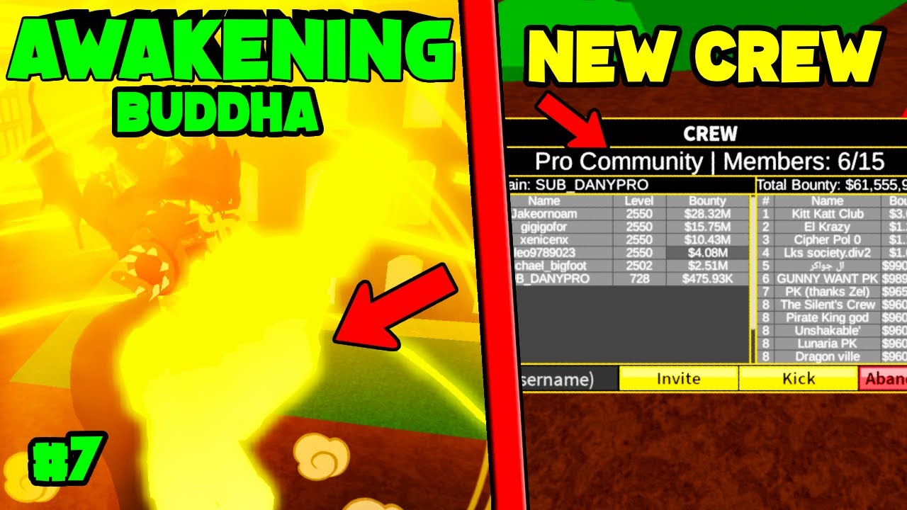I Awakened Buddha Fruit In Blox Fruits! - YouTube