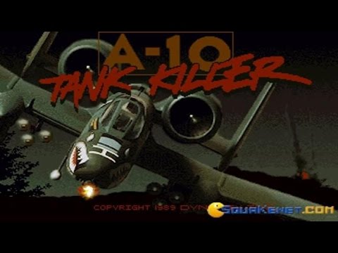 A-10 Tank Killer gameplay (PC Game, 1989)