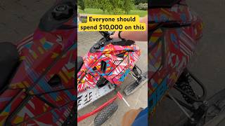 $10K sled engine sound will surprise you #shorts #asmr #extreme