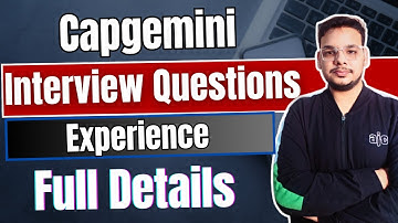 Latest Capgemini Interview Questions | Capgemini Interview Experience 2024 |How to Prepare Capgemini