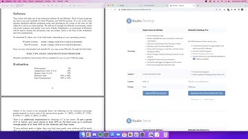 R, RStudio, RMarkdown Setup for Dept. of Statistics at the University of Manitoba (macOS)