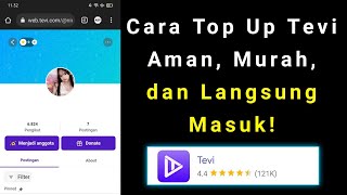 Cara Top Up Bintang Di Tevi | Cara Top Up Koin Di Tevi