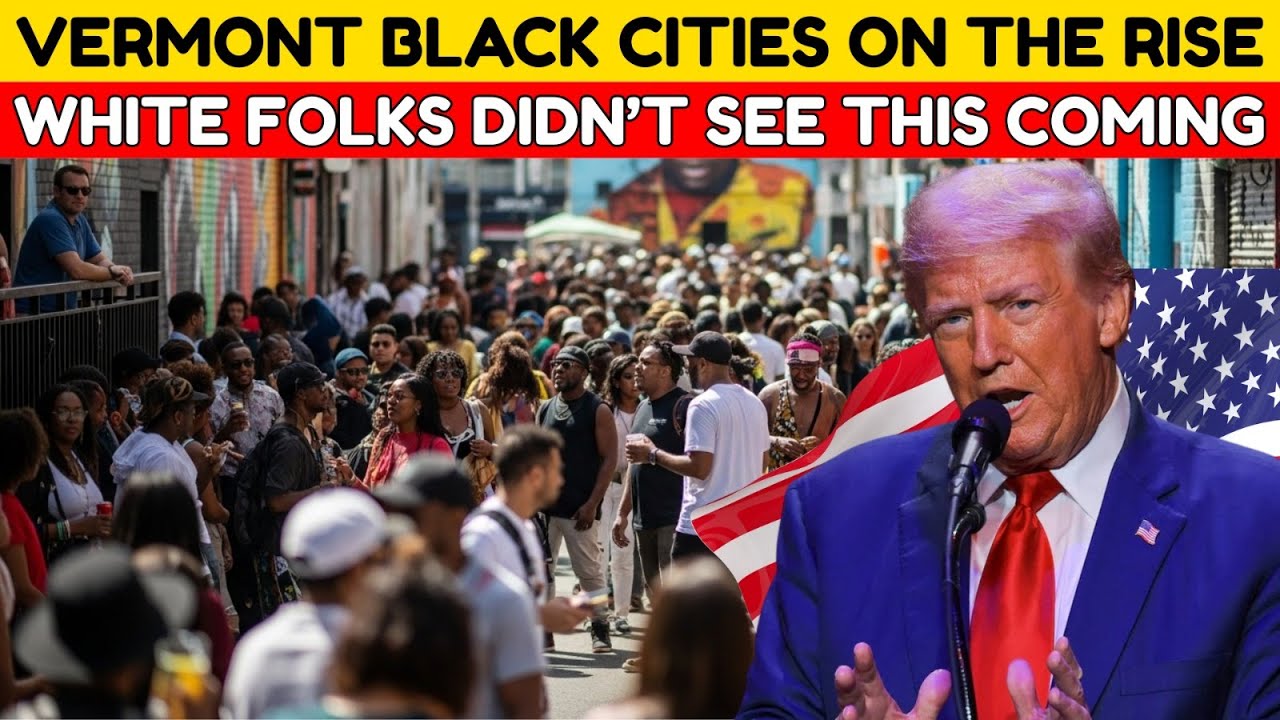 10 городов Вермонта, где чернокожее население процветает, а белые наблюдают за ними издалека!