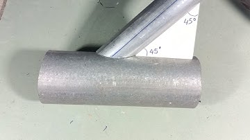 Cách cắt ngàm ống tròn góc 45 độ nhanh nhất chuẩn nhất