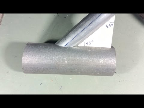 Video Cách cắt ngàm ống tròn góc 45 độ nhanh nhất chuẩn nhất - youtube