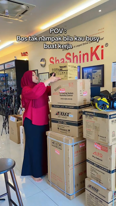 Mungkin lepas ni kena lekat cctv dekat baju..